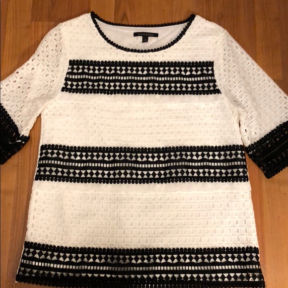 Banana Republic Eyelet Blouse - Picture 3 of 6